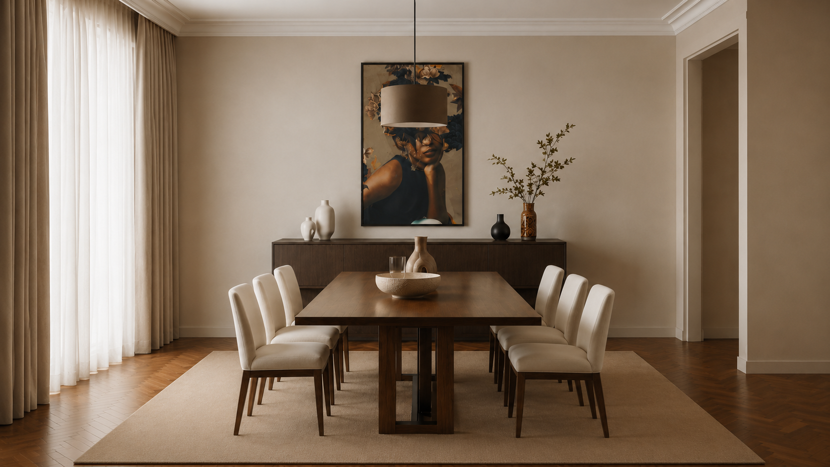 How to Make Neutral Rooms Feel Collected